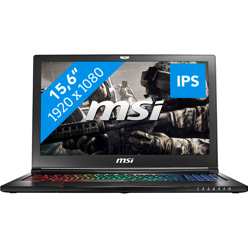 MSI GS63 7RD-076NL