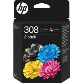 HP 308 Cartridges Combo Pack Inkt