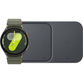 Samsung Galaxy Watch 7 Groen 44mm + Duo Draadloze Oplader