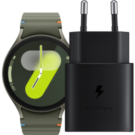 Samsung Galaxy Watch 7 Groen 44mm + Oplader 25W