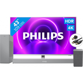 Philips 43PUS8505 + Soundbar + Wifi speaker + HDMI kabel