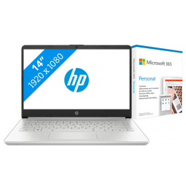 HP 14s-dq2960nd + Microsoft 365 Personal NL Abonnement 1 jaar