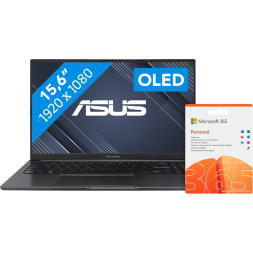 Asus Vivobook 15 OLED X1505ZA-L1282W + Microsoft Office 365 Personal NL Abonnement 1 jaar