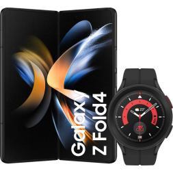 Samsung Galaxy Z Fold 4 512GB Zwart 5G + Samsung Galaxy Watch 5 Pro Zwart 45mm