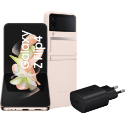 Samsung Galaxy Z Flip 4 128GB Roze Goud 5G Starterspakket