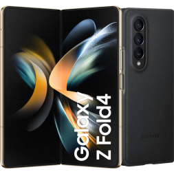 Samsung Galaxy Z Fold 4 512GB Beige 5G + Back Cover Leer Zwart