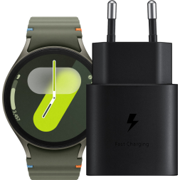 Samsung Galaxy Watch 7 4G Groen 44mm + Oplader 25W