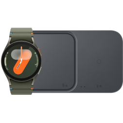 Samsung Galaxy Watch 7 4G Groen 40mm + Duo Draadloze Oplader