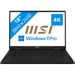 MSI CreatorPro X18 HX A14VMG-427NL QWERTY