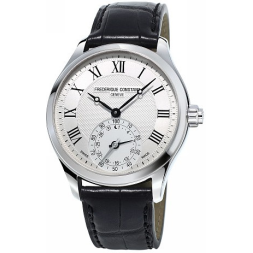 Frederique Constant Horological Gents Classic Wit/Zwart