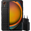Samsung Galaxy Xcover 7 128GB Zwart 5G Enterprise Edition + Samsung Oplader 25W Zwart