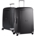 Samsonite S'cure Spinner 75cm Black + Samsonite S'Cure Spinner 55cm Black