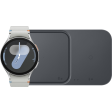 Samsung Galaxy Watch 7 4G Zilver 44mm + Duo Draadloze Oplader